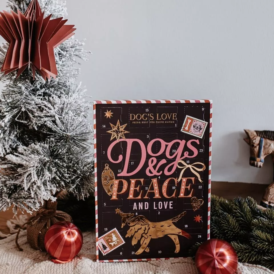 Hunde Adventskalender 2025 Mit 8 Fleischsorten - 24 Tage Leckerlis Ohne Getreide