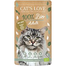 Cat's Love Pâtée pour Chat Adulte Poisson Pur, 200 g - Boutique Equus  Vitalis