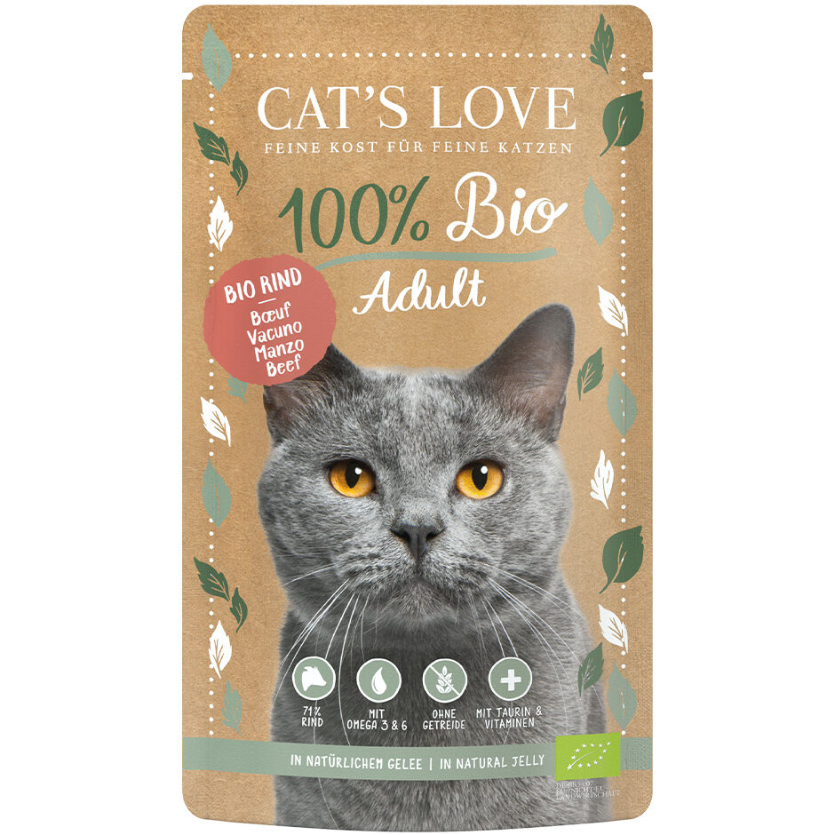 Organic food hot sale for cats