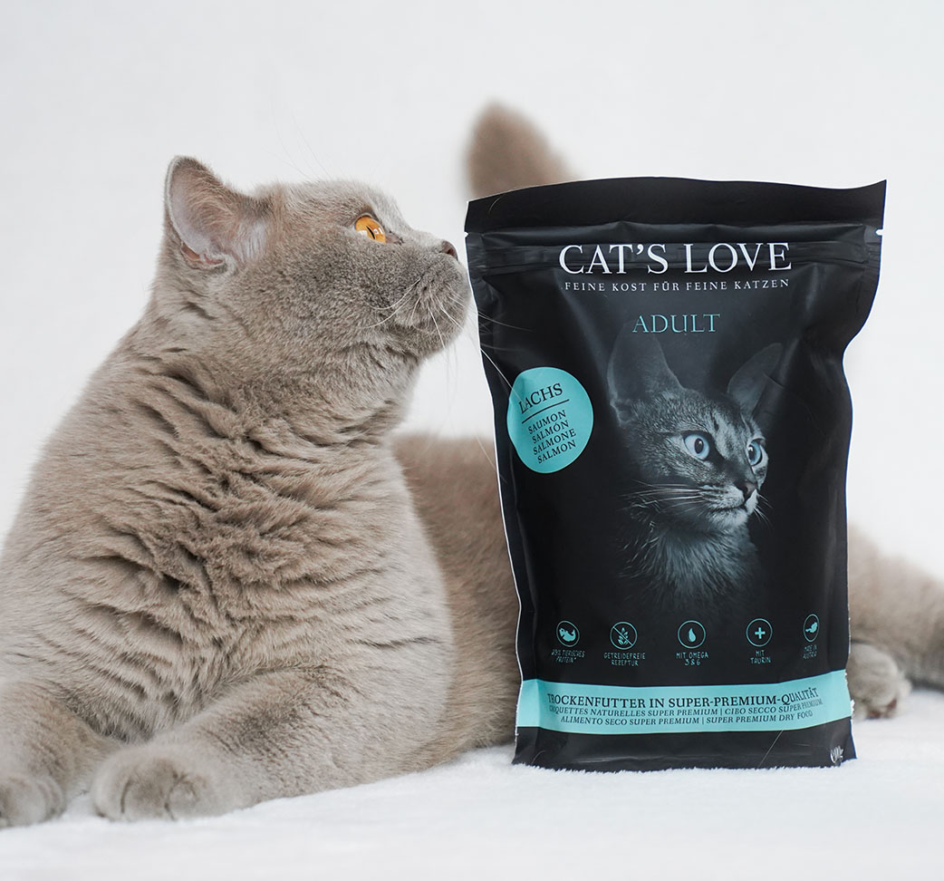 Cat's Love Pâtée pour Chat Adulte Poisson Pur, 200 g - Boutique