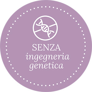 Icona con la scritta: Senza ingegneria genetica